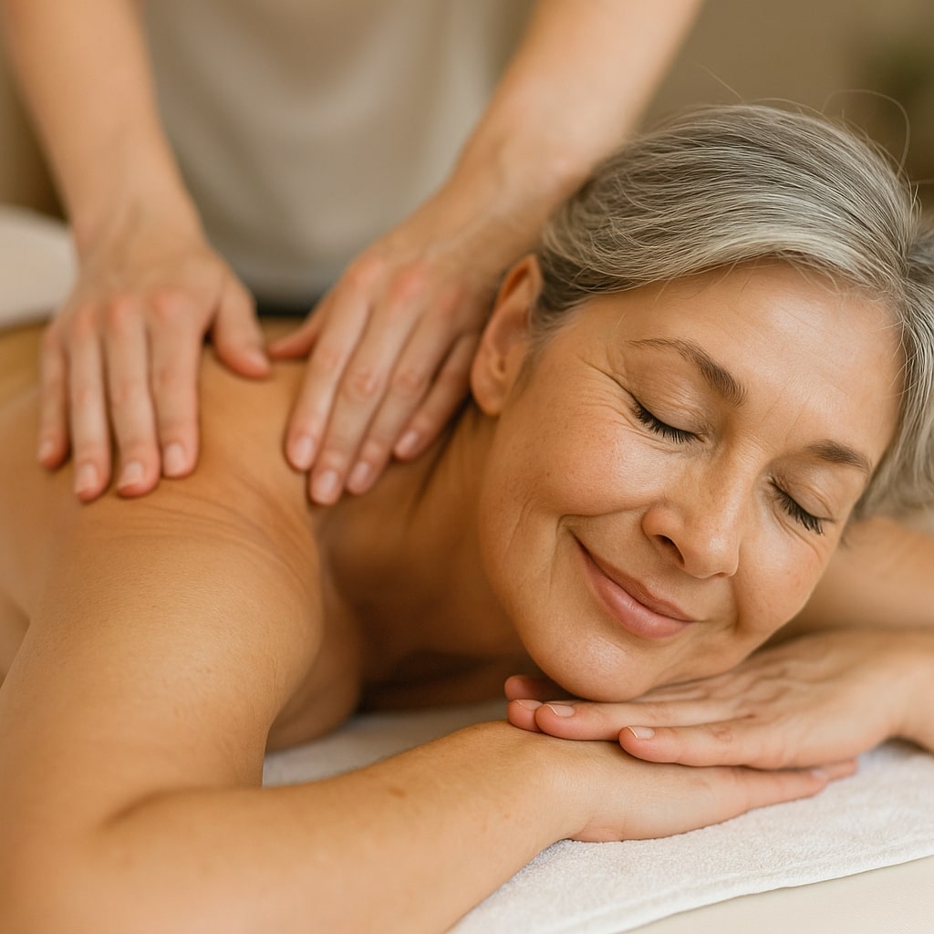 Professionelle Ganzkörpermassage in Hannover bei Elsa Cosmetic für tiefe Entspannung und gezielte Linderung von Muskelverspannungen