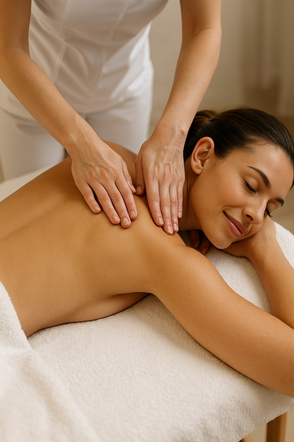 Sanfte Lymphdrainage in Hannover zur Anregung des Lymphflusses und zur Förderung der Entschlackung im Studio Elsa Cosmetic.